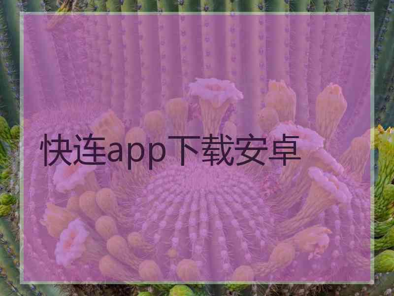 快连app下载安卓