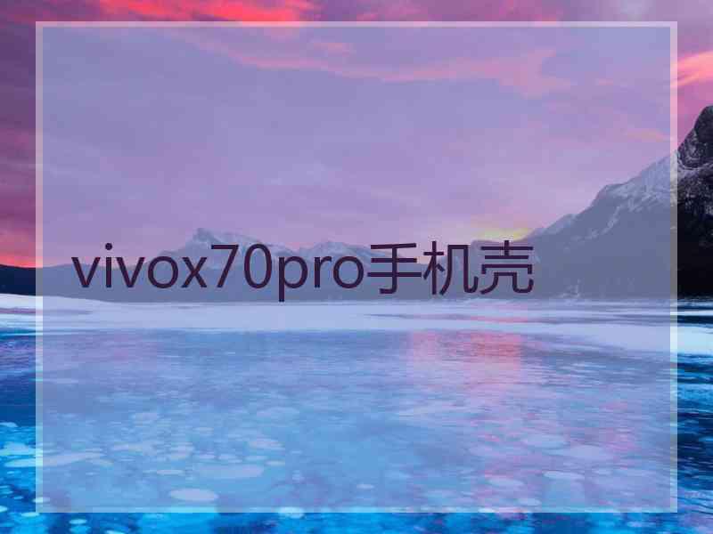 vivox70pro手机壳