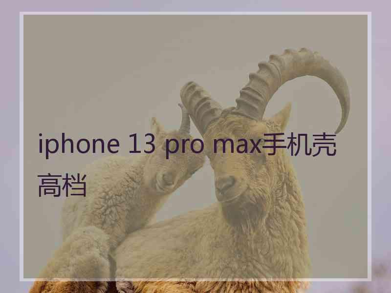 iphone 13 pro max手机壳高档