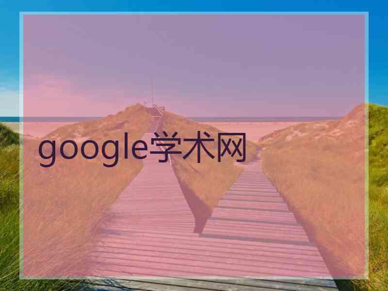 google学术网