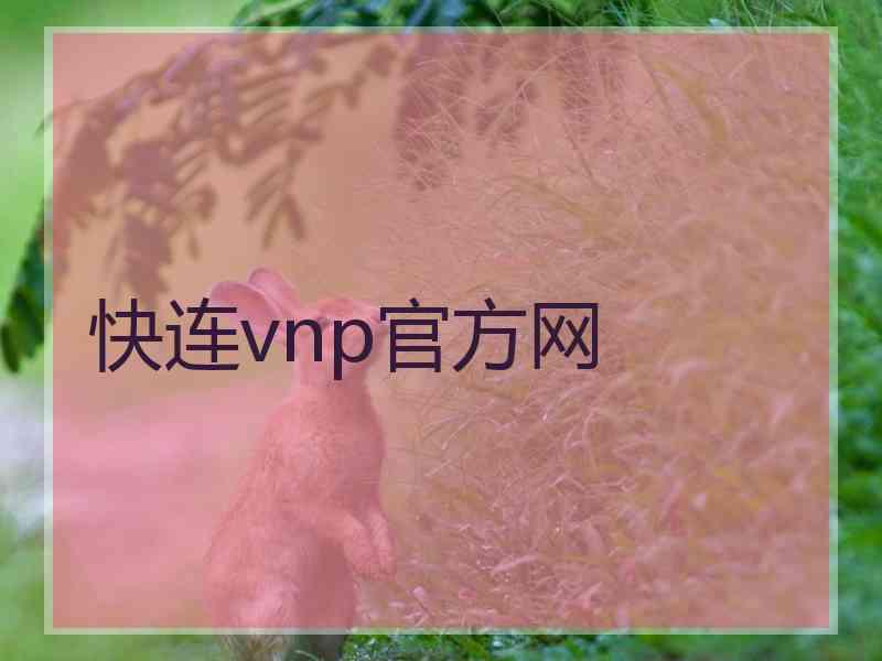 快连vnp官方网