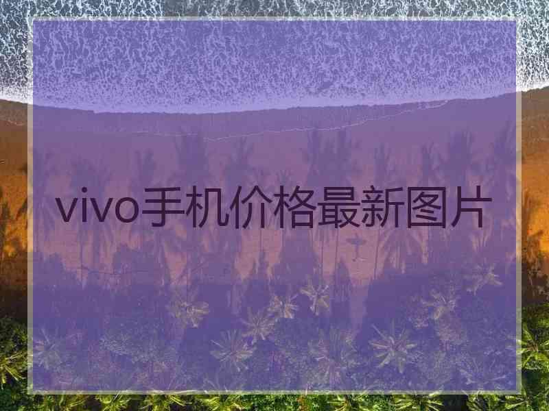 vivo手机价格最新图片