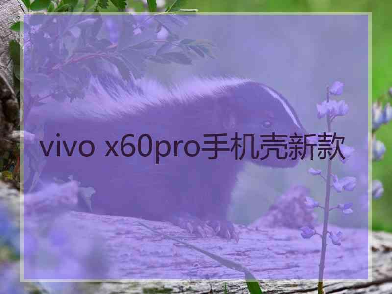 vivo x60pro手机壳新款