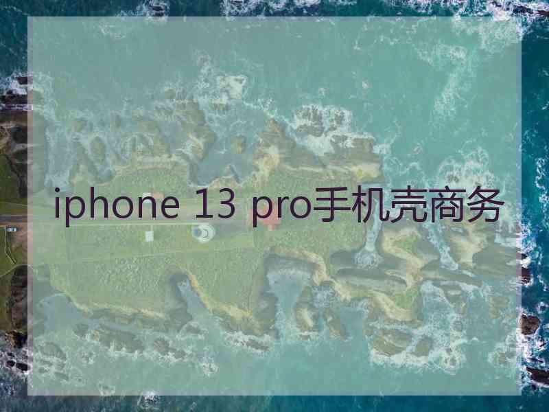 iphone 13 pro手机壳商务