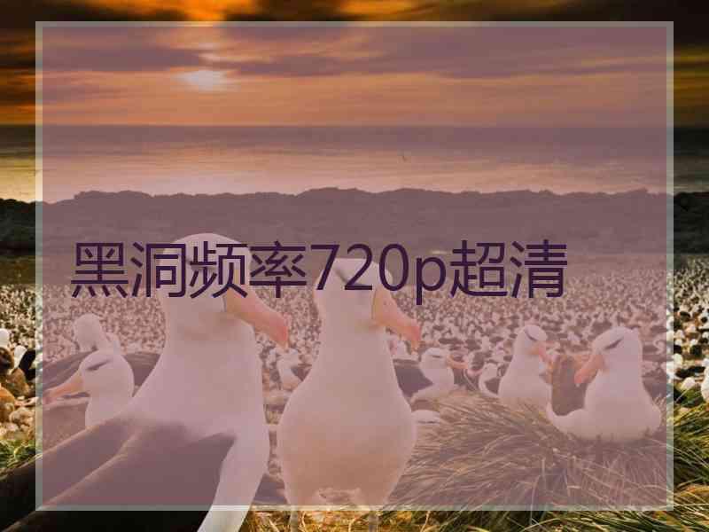 黑洞频率720p超清