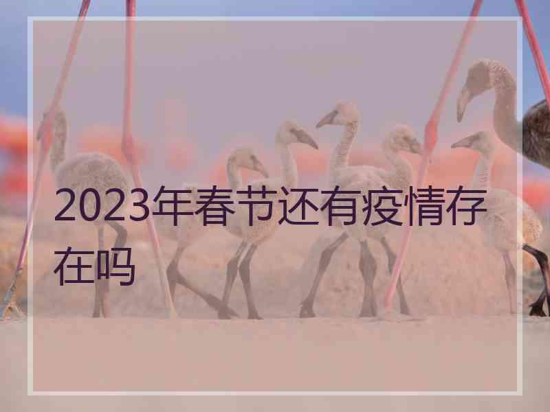 2023年春节还有疫情存在吗