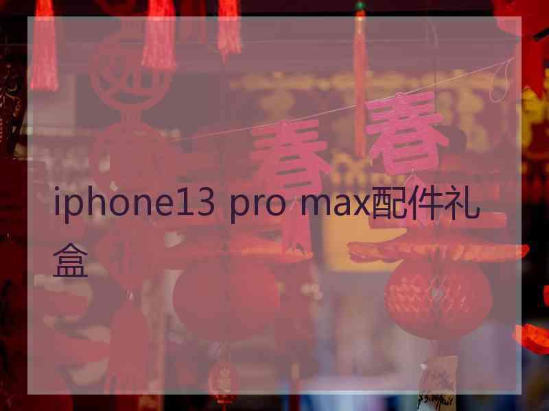 iphone13 pro max配件礼盒