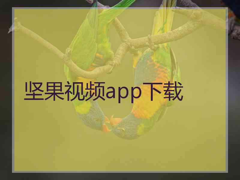 坚果视频app下载