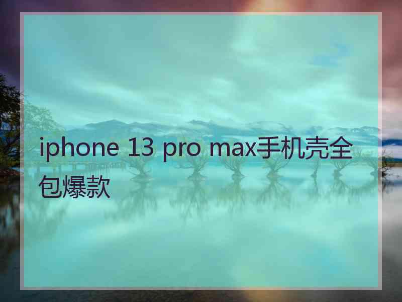 iphone 13 pro max手机壳全包爆款