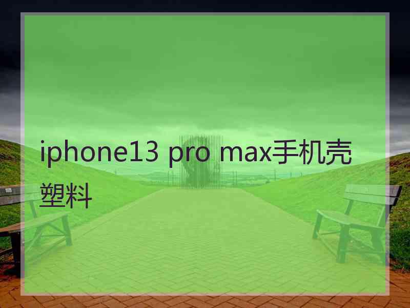 iphone13 pro max手机壳塑料